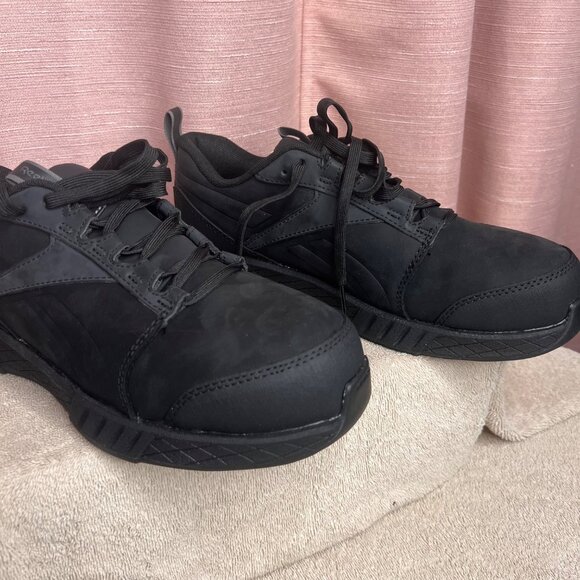 Reebok Mens Fusion Formidable Athletic Work Shoes Size 8 Black RB4300 ASTM F2413 - Picture 9 of 16